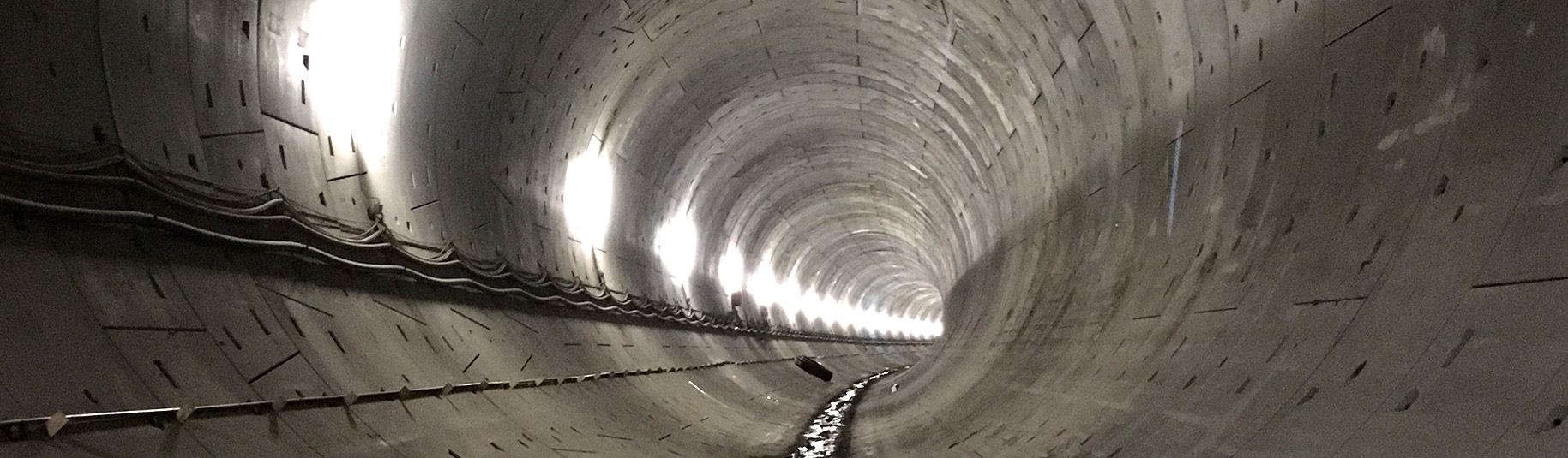 Foto: Tunnel von innen.